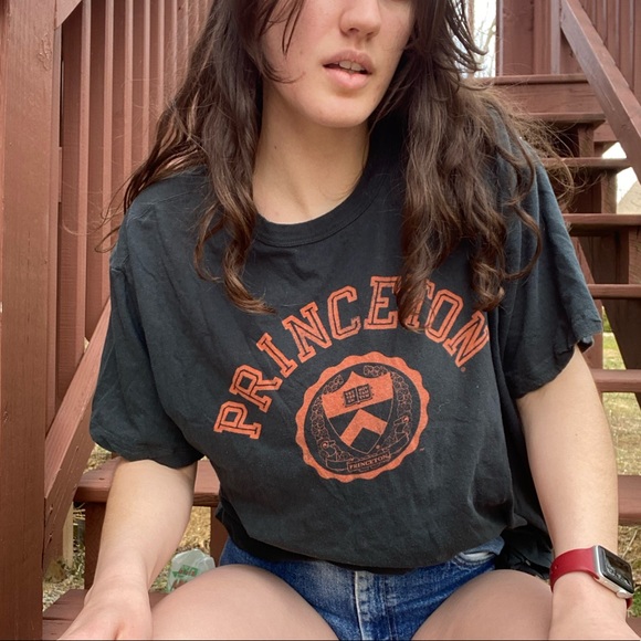 Vintage Tops - Vintage Princeton Tee College Tee
